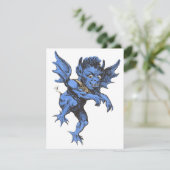 ヴィンテージハロウィーン、恐ろしい悪のガルゴイレデーモン カード (スタンド正面)