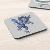 ヴィンテージハロウィーン、恐ろしい悪のガルゴイレデーモン コースター (左側)