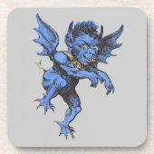 ヴィンテージハロウィーン、恐ろしい悪のガルゴイレデーモン コースター (正面)