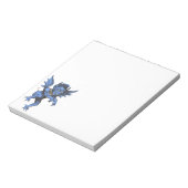 ヴィンテージハロウィーン、恐ろしい悪のガルゴイレデーモン ノートパッド (回転)