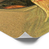 ヴィンテージハロウィーン、美しい踊り魔女 ポスター (角)