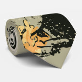 ヴィンテージハロウィーン、魔女とキャッツ ネクタイ (ロール)