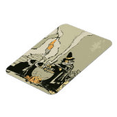 ヴィンテージハロウィーン、魔女とキャッツ マグネット (左側)