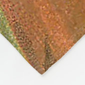 ヴィンテージハロウィーン – 魔女の友最高の友 フリースブランケット (角)