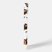 ヴィンテージハロウィーン、黒猫と少女の魔女 Case-Mate iPhoneケース (裏面 / 右)