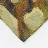 ヴィンテージハロウィーン – Mr.Bones フリースブランケット (角)