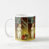 ヴィンテージハロウィーンbyエレン・クラッサドル幽霊物語 コーヒーマグカップ (左)