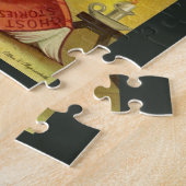 ヴィンテージハロウィーンbyエレン・クラッサドル幽霊物語 ジグソーパズル (側面)