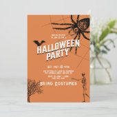 ヴィンテージハロウィーンDCパーティー 招待状 (スタンド正面)