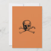 ヴィンテージハロウィーンDCパーティー 招待状 (裏面)