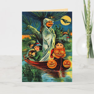 ヴィンテージハロウィ不気味ン カード