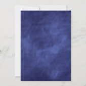 ヴィンテージハローウィンパーティオンパープルヘイズ招待状 招待状 (裏面)