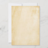 ヴィンテージハローウィンパーティスカルハウスオブホラー 招待状 (裏面)