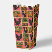 ヴィンテージハローウィンパーティポップコーン フェイバーボックス (正面)