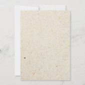 ヴィンテージハローウィンパーティ招待状、ハロウィーンの衣装 招待状 (裏面)