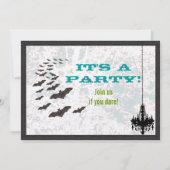 ヴィンテージハローウィンパーティ招待状 招待状 (裏面)