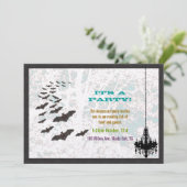 ヴィンテージハローウィンパーティ招待状 招待状 (スタンド正面)