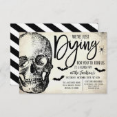 ヴィンテージハローウィンパーティ招待状 招待状 (正面/裏面)