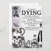 ヴィンテージハローウィンパーティ招待状 招待状 (正面/裏面)