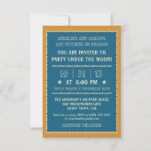 ヴィンテージハローウィンパーティ招待状 招待状 (裏面)