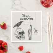 ヴィンテージハローウィンパーティ衣装パーティー スタンダードランチョンナプキン (インサイチュ)