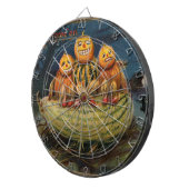 ヴィンテージハローウィンパーティ黒猫 ダーツボード (正面右)