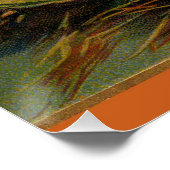 ヴィンテージハローウィンパーティ黒猫 ポスター (コーナー)