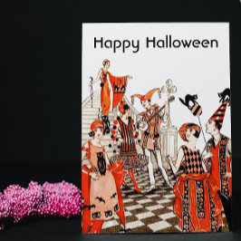 ヴィンテージハローウィンパーティ カード