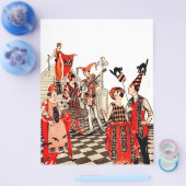 ヴィンテージハローウィンパーティ チラシ (シングル)