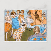 ヴィンテージハローウィンパーティ 子供へ シーズンポストカード (正面)