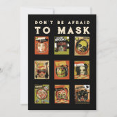 ヴィンテージハローウィンパーティ 招待状 (正面)