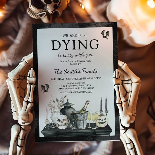 ヴィンテージハローウィンパーティ 招待状