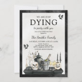 ヴィンテージハローウィンパーティ 招待状 (正面)