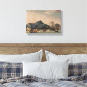 ヴィンテージハワイの解決と発見 キャンバスプリント (インサイチュ (寝室))