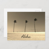 ヴィンテージハワイアロハ ポストカード (正面/裏面)