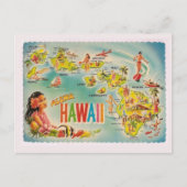 ヴィンテージハワイアンはがき ポストカード (正面)