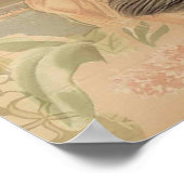 ヴィンテージハワイアンスクラップブックヒロフラ ポスター (角)