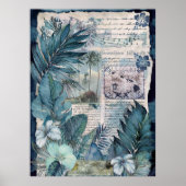 ヴィンテージハワイアンスクラップブックページ12 ポスター (正面)