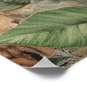 ヴィンテージハワイアンスクラップブックページ5 ポスター (角)