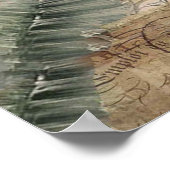 ヴィンテージハワイアンスクラップブックページ9 ポスター (角)