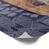 ヴィンテージハワイアンスクラップブック：トラベルハワイ ポスター (角)