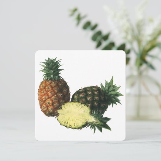 ヴィンテージハワイアンパイナップルオーガニック、フードフルーツ (スタンド正面)