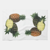ヴィンテージハワイアンパイナップルオーガニック、フードフルーツ キッチンタオル (横)