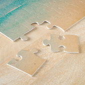 ヴィンテージハワイアンパームツリーズハガキ ジグソーパズル (側面)