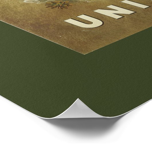 ヴィンテージハワイアン旅行ポスター ポスター (角)