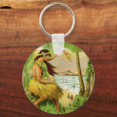 ヴィンテージハワイアン旅行 キーホルダー (裏面)