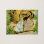 ヴィンテージハワイアン旅行 ジグソーパズル (横)