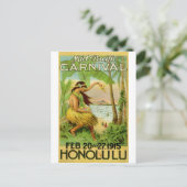 ヴィンテージハワイアン旅行 ポストカード (スタンド正面)