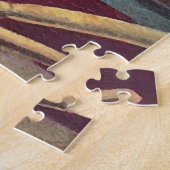 ヴィンテージハワイトラベルアートイラストレーション ジグソーパズル (側面)