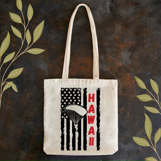 ヴィンテージハワイパラグライディングスカイダイビング トートバッグ